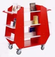 Verschillende robuuste boekenwagens