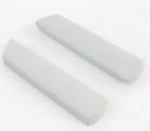 armleuning pads: wit