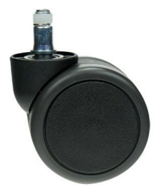 Wielen of vloerdoppen: L/M Vrijlopend 65mm voor harde vloeren