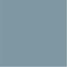 Kunststof zitting : Poeder blauw PP503