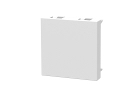 M45 opite 1: M45 1v blindplaat wit 